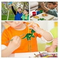 thumbnail image 5 of Blank Wind Chime Kids DIY Bell Children Craft Wooden Dinosaur Household Plastic, 5 of 6