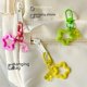 thumbnail image 4 of Llavero acrílico con colgante de estrella de cinco puntas y oso colorido, estuche para auriculares, adornos para Airpods, lindos adornos para bolsos, 4 of 6