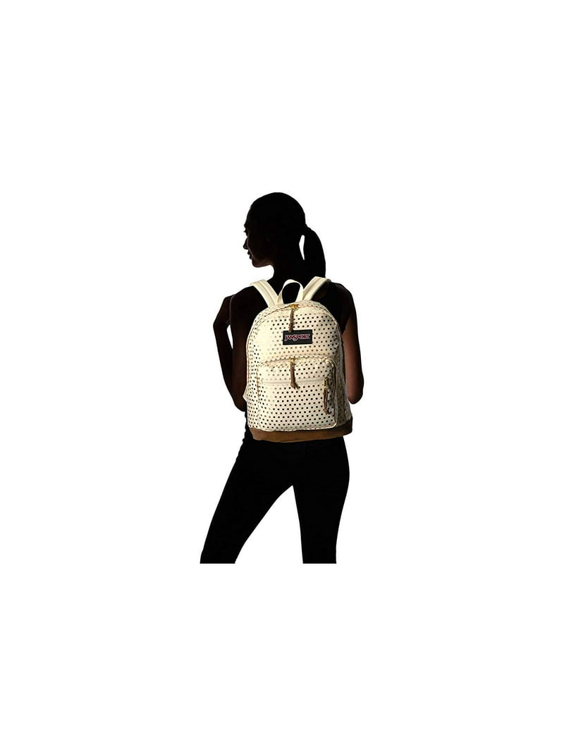 JanSport Main Right Pack Expressions Backpack with Suede Leather