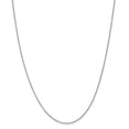 thumbnail image 2 of Primal Gold 10 Karat White Gold 0.8mm Spiga Chain, 2 of 7