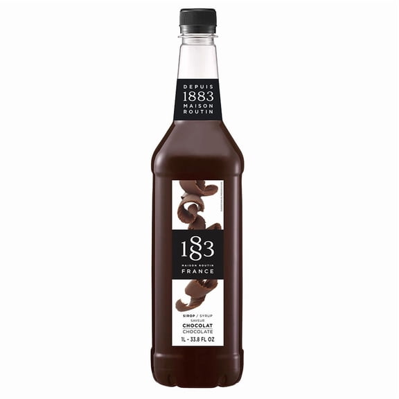 1883 Chocolate Syrup PET cs 6/1 ltr