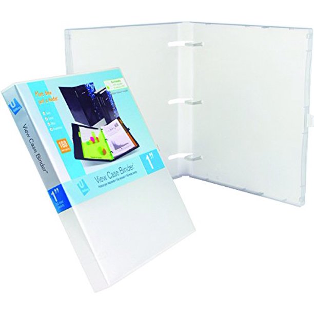 1 3 ring binder clear view