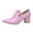 Pink, variant on Female Black High Heels Closed Toe Platform High Heels for Women Casual Open Toe Ankle Strap Work Shoes Dress Sandals Dating Shoes Womens High Heels Gold Stiletto Heels Closed Toe