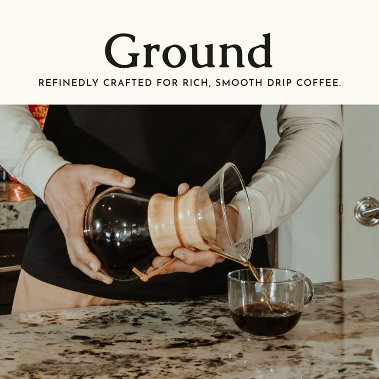 Segafredo 100% Arabica Ground Coffee Enzo Dark Roast 10 oz, Rich