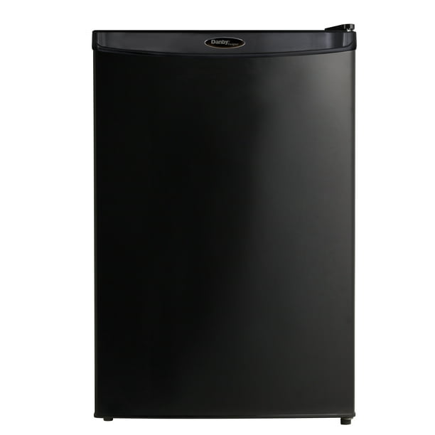 Danby 4.4 Cu. Ft. Compact Freezerless Refrigerator in Black Walmart