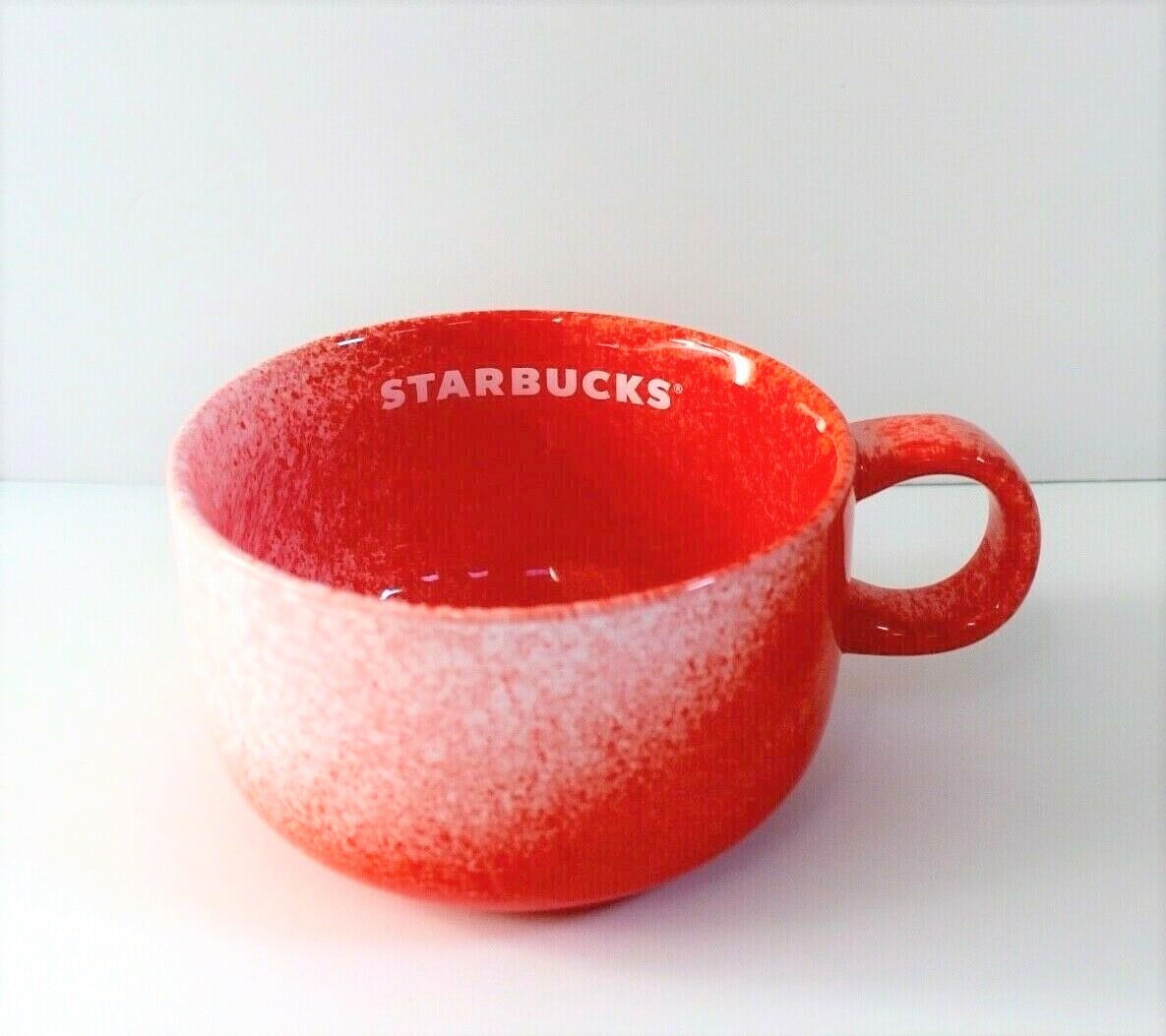 Starbucks Tall 16 oz Mug Ceramic Red White Stripes Arrows 2020