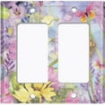 thumbnail image 6 of Metal Light Switch Plate Cover Classy Spring Floral Fields Sky Art FLW112, 6 of 13