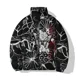 thumbnail image 5 of Chaqueta de algodón con estampado de mariposas personalizada, abrigo de invierno para hombre, chaquetas modernas y versátiles, cómodas y cálidas, abrigos tipo parka para hombre, 5 of 5