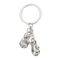 thumbnail image 1 of Llaveros de guantes de boxeo Uxcell, mini llavero deportivo lindo, decoración para mochila de hombres y mujeres, regalos, plata, 1 of 7