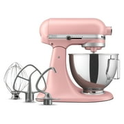 KitchenAid Deluxe Series 4.5 Quart Tilt-Head Stand Mixer with Stainless Bowl, Dried Rose, KSM97DR