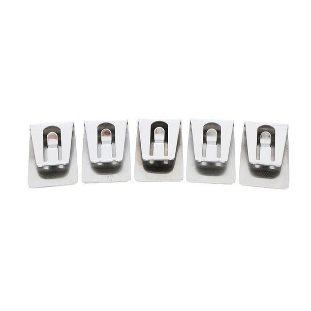 5x Money Clip Custom Grabado Acero inoxidable Credit Money Clip Holder Business Plata jinwen Clip de dinero