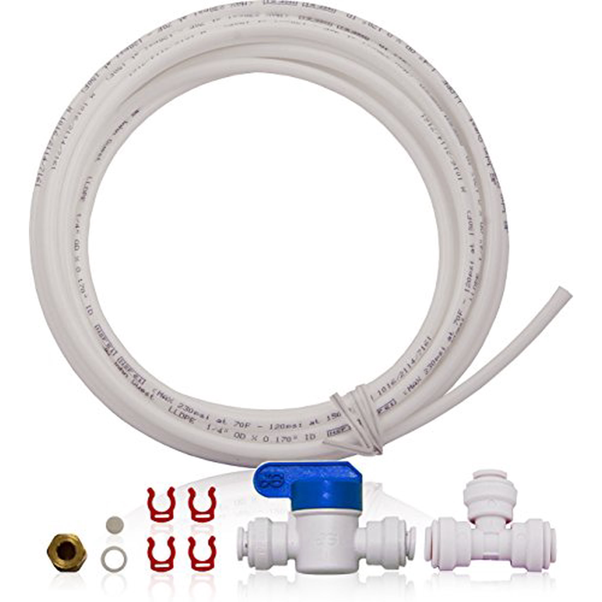 APEC ICEMAKER-KIT-1-4-RO Ice Maker Kit for Reverse Osmosis Systems Refrigerator & Water Filters