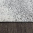 thumbnail image 3 of Pasargad Home Paris Shag Collection Power-Loomed Ivory/Grey Area Rug- 10' x 13', For Indoor Space and all Age of Group, 3 of 6