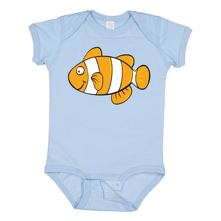 

Inktastic Clown Fish Illustration Gift Baby Boy or Baby Girl Bodysuit