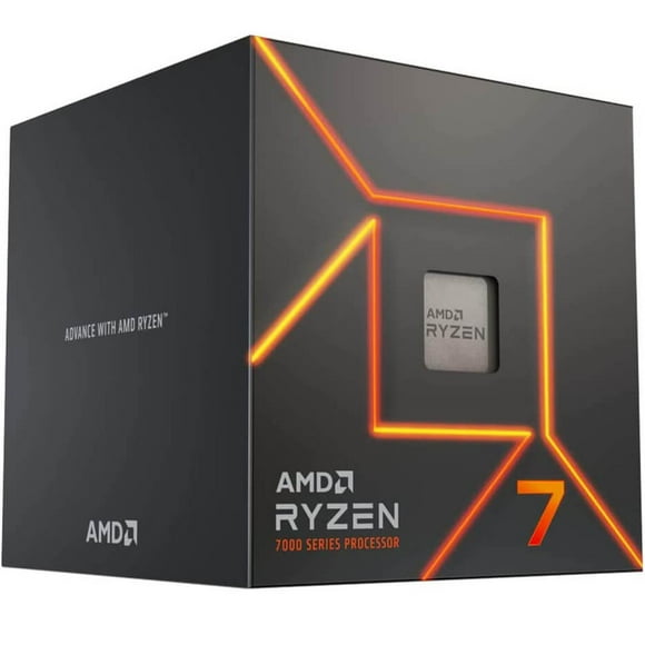 Procesador AMD RYZEN 7 7700 5.3 GHZ 8 Core AM5 100-100000592BOX gris