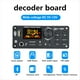 thumbnail image 3 of Placa Decodificadora Bluetooth 5.0 MP3 WMA WAV, Amplificador DC12V, USB, TF, FM, Reproductor de Música para Coche, Control de Volumen de Altavoces., 3 of 5