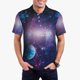 thumbnail image 1 of Fotbe Planets Stars And Galaxies1 Camiseta Polo de Golf para Hombre con Estampado – Camisa Deportiva Transpirable con Cuello Abotonado-XX-Large, 1 of 6