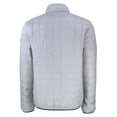thumbnail image 3 of Men's-Cutter & Buck  Gray Philadelphia Union Big & Tall Rainier PrimaLoft Eco Insulated Full-Zip Puffer Jacket, 3 of 3