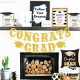 thumbnail image 6 of KatchOn, Gold Glitter Congrats Grad Banner 2026 - No DIY, 10 Feet | Congrats Grad Graduation Decor | Graduation Decorations Class of 2026 | Congratulations Banner for Gold Graduation Decorations 2026, 6 of 6
