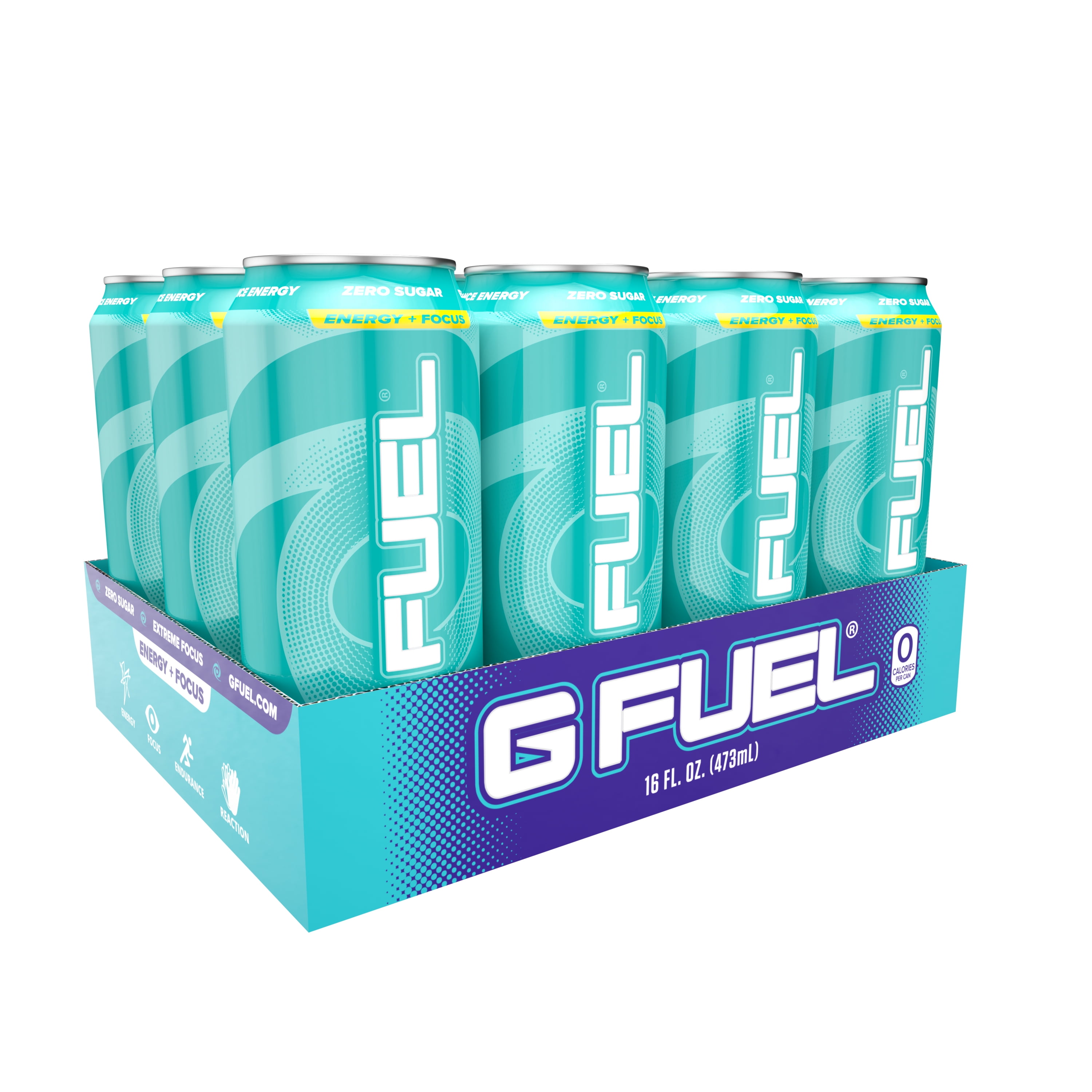 G Fuel Tropical Rain Sugar Free Energy Endurance Drink 16 Fl Oz 12 Count Walmart Com Walmart Com