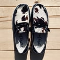 thumbnail image 3 of Gypsy Jazz Mooma Black Cow Slip-on Shoes, 3 of 3