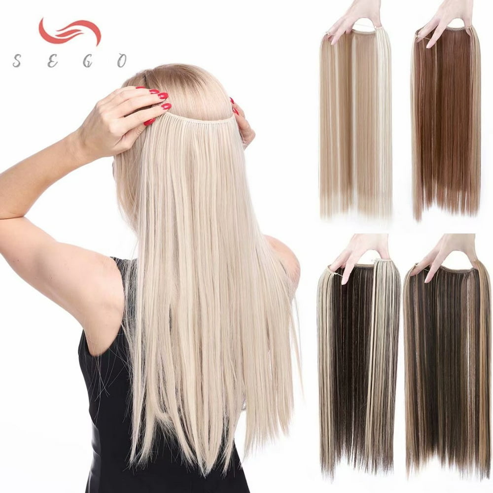 SEGO Invisible Wire in Hair Extensions Secret Fish Line Hairpieces ...