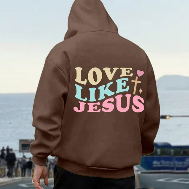 WILLBEST Sudaderas En Pareja Sudaderas con Capucha y Sudaderas para Hombre Sudadera con Capucha Informal Holgada con Estampado De Letras para Uso Diario Otoño Invierno Ropa De Calle Cómoda Grande