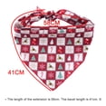thumbnail image 4 of LSLJS Pet Print Scarf Plaid Colorful Bib Christmas Small Checkered Scarf, Pet Costume, 4 of 4