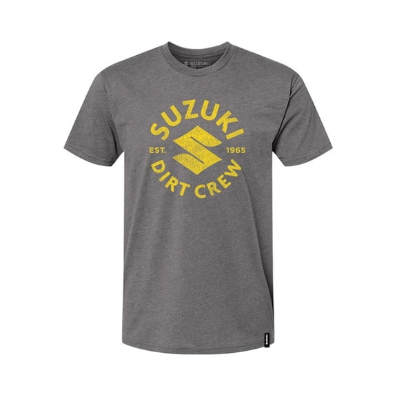 Suzuki Dirt Crew Est 1966 T-Shirt Grey Small