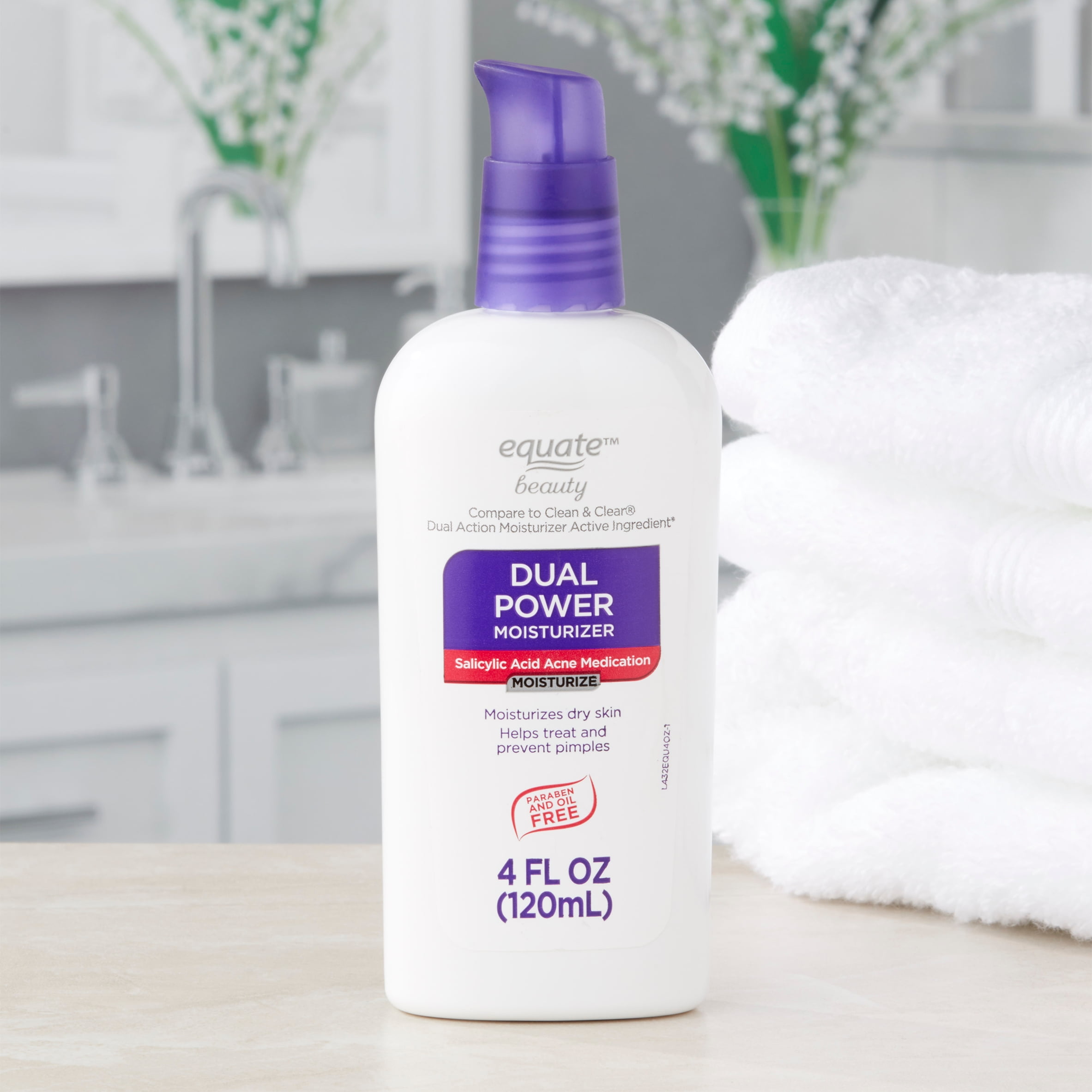 clean and clear dual action moisturizer walmart