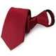 thumbnail image 2 of Corbata con cremallera, estrecha, brillante, Color puro, moda, negocios, Formal, corbata con cremallera, rojo vino para boda, rojo vino, 2 of 5
