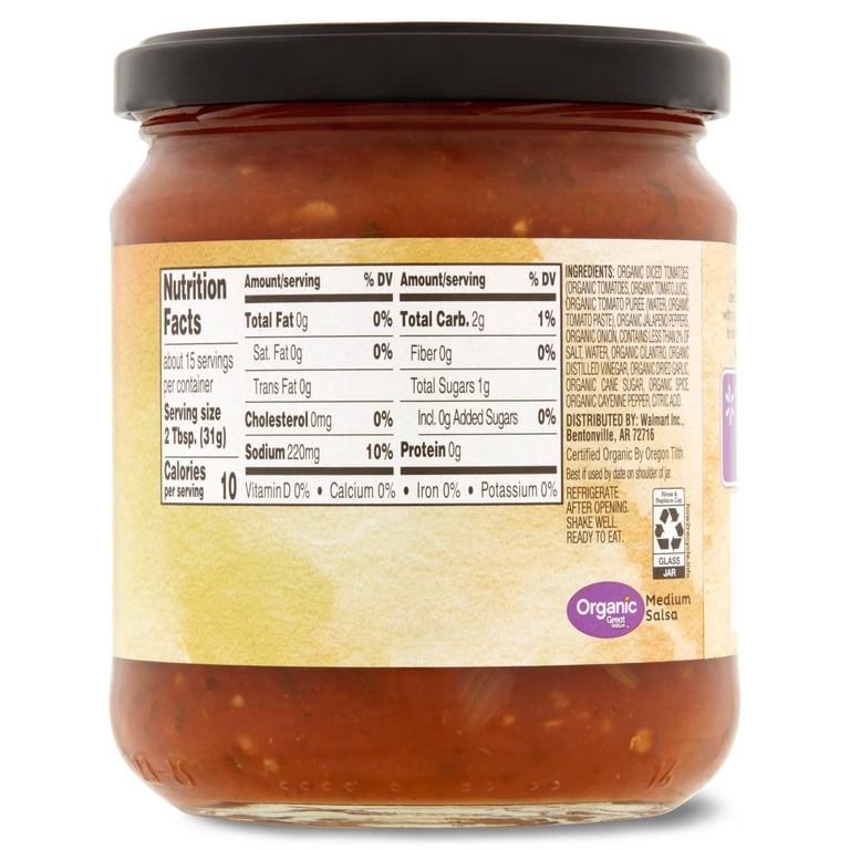 salsa nutrition bpc 157 SALSA, MEDIUM BLACK BEAN AND CORN SALSA, EL PINTO Blackberry Serrano Salsa
