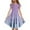 Purple, variant on Little Toddler Dress Short-sleeve Tiered Design Cozy Adorable Classic for Summer and Casual Dress Set