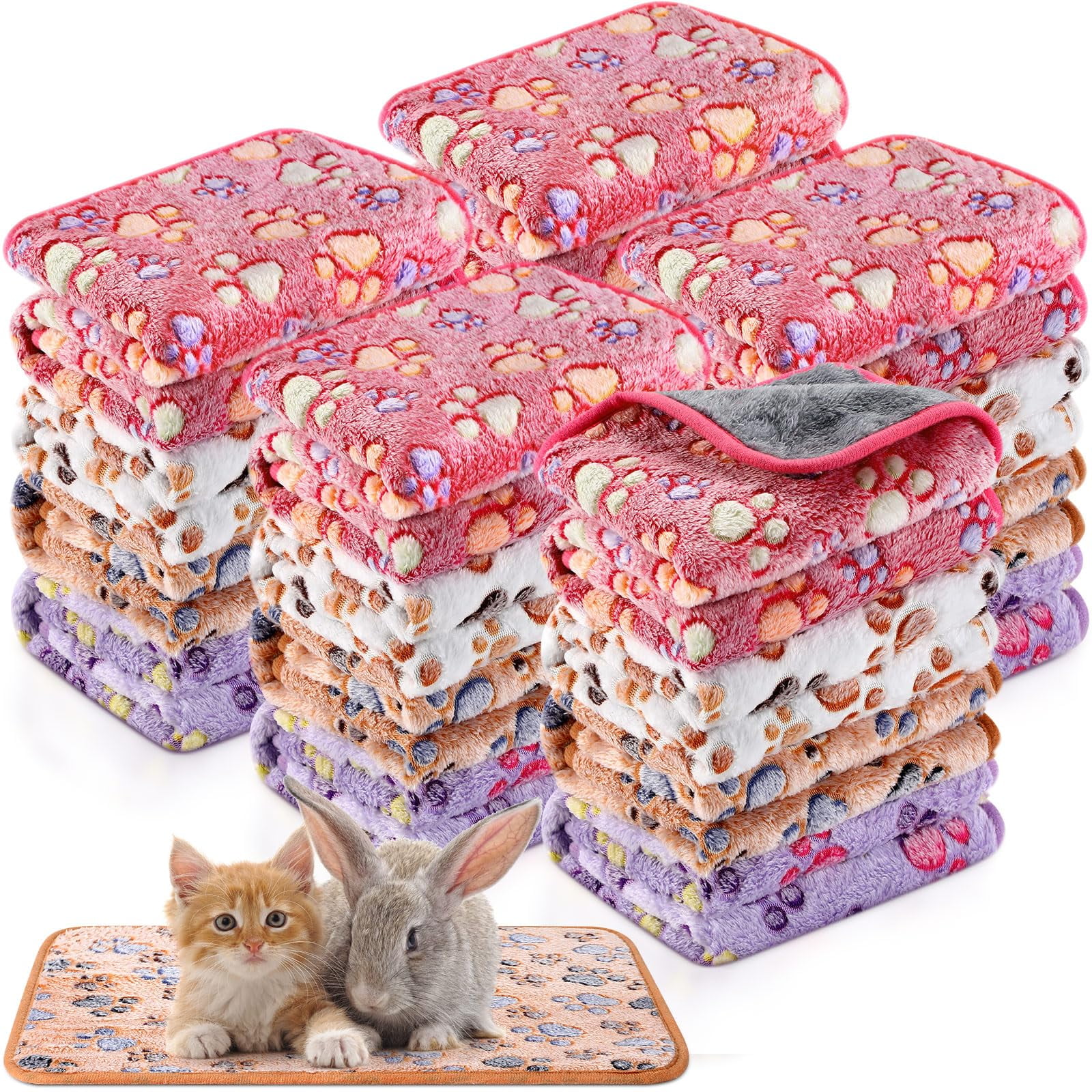 Fleece blanket rabbit cage sale