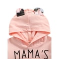 thumbnail image 3 of Bmnmsl Baby Set Camouflage Letters Long Sleeve Hooded Pullover Pants, 3 of 5