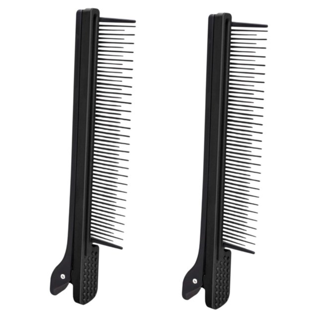 2 uds peine asistente de peluquería Yuyangstore negro