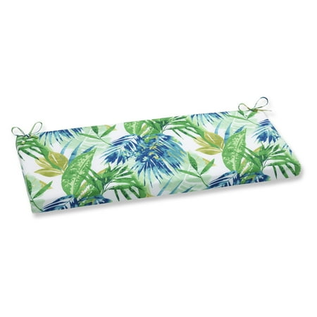 Pillow Perfect Outdoor Indoor Soleil Blue Green Bench Cushion