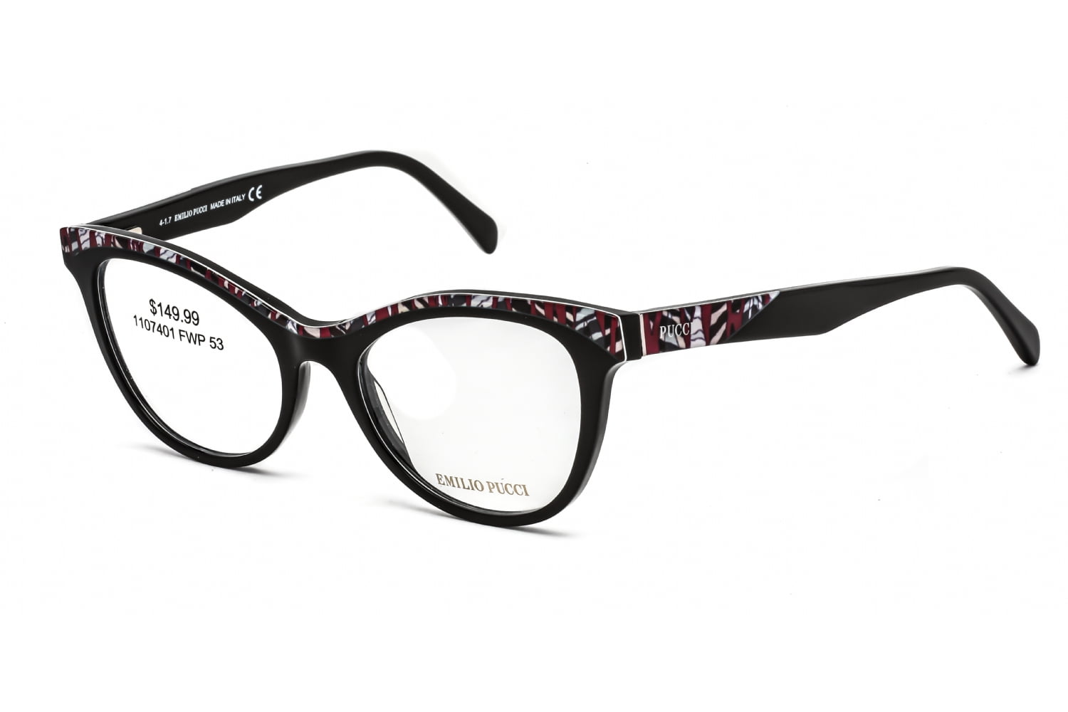 EMILIO PUCCI 5036-3 CATEYE COLORFUL ITALIAN DESIGNER RARE  display picture 2