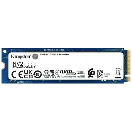 UPC: 0740617329858 | Kingston NV2 PCIe 4.0 NVMe SSD 500GB Internal M.2 2280