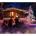 thumbnail image 2 of Murray Henderson Fine Art 22x20 White Modern Wood Framed Museum Art Print Titled - Pond Hockey, 2 of 4
