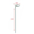 thumbnail image 3 of Cateissary Soporte para plantas, anillo de soporte para flores, estacas de soporte para plantas de Metal, soporte para bonsái, herramienta de jardín para Jardín y Patio 45CM Cateissary HA026291-02, 3 of 6
