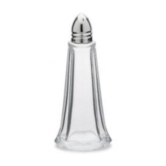 Salt and Pepper Shaker Set of 2, Tower 1 oz Capacity, Chrome Top