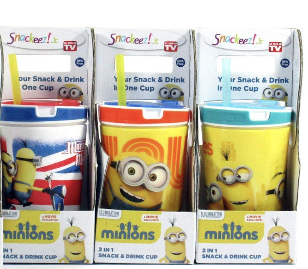 As Seen on TV Snackeez Minions- Assorted Colors