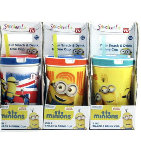 As Seen on TV Snackeez Minions- Assorted Colors