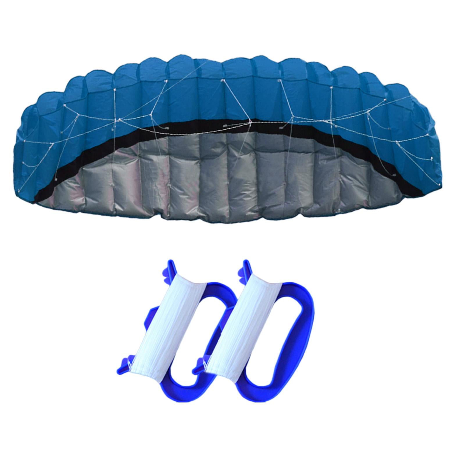 DimyFew 2.5 Line Kite, Seaside Beach Surfboard Flying Sport Parachute urfing Trainer Fly Blue
