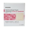 thumbnail image 5 of McKesson Hydrocellular Foam Dressings, Sterile, Acrylic Adhesive, Dimension 6 in x 6 in, Pad 4 in x 4 in, 10 Count, 10 Packs, 100 Total, 5 of 8