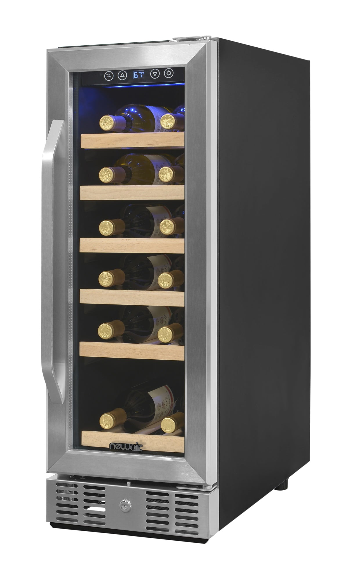 mini wine fridge walmart