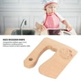 thumbnail image 4 of Kids Wooden Knife, Safe Cooking Vegetable Fruit Cutter Montessori Kitchen Tool Toy, 4 of 8
