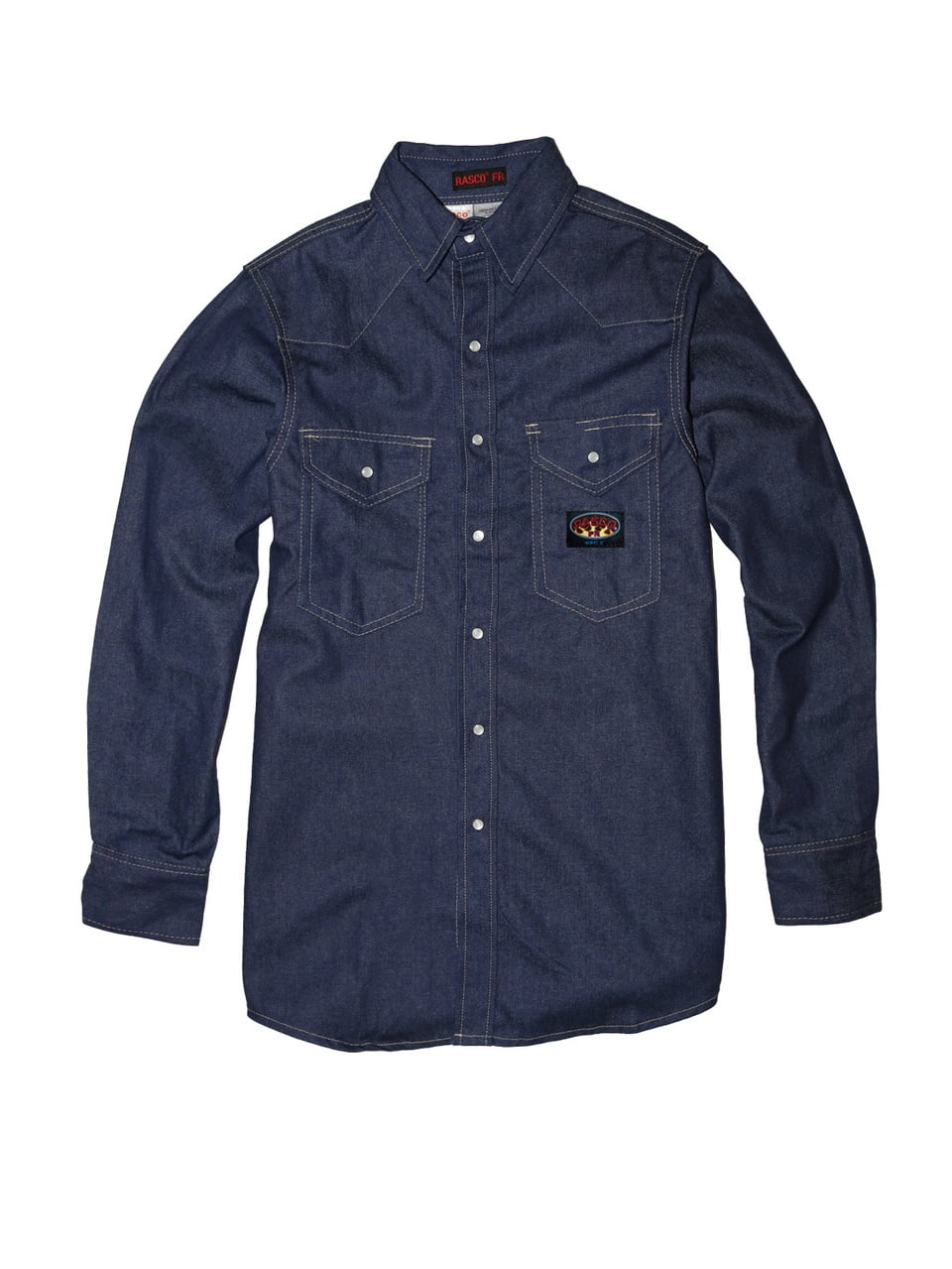 denim work shirts with snaps