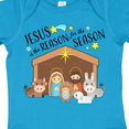 thumbnail image 4 of Inktastic Jesus is the Reason for the Season Christmas Nativity Boys or Girls Baby Bodysuit, 4 of 5